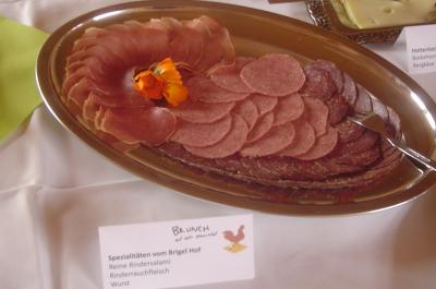 Bauernhofbrunch - Kalte Platten