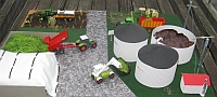 Modell Biogasanlage