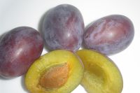 Saftige Pflaumen