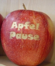 Gesunde Apfelpause